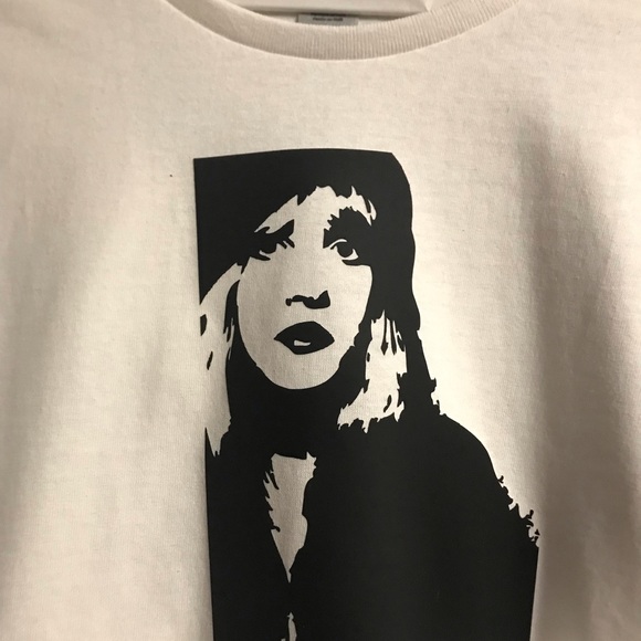 Stevie Nicks Short Sleeve White Tee - Picture 2 of 4